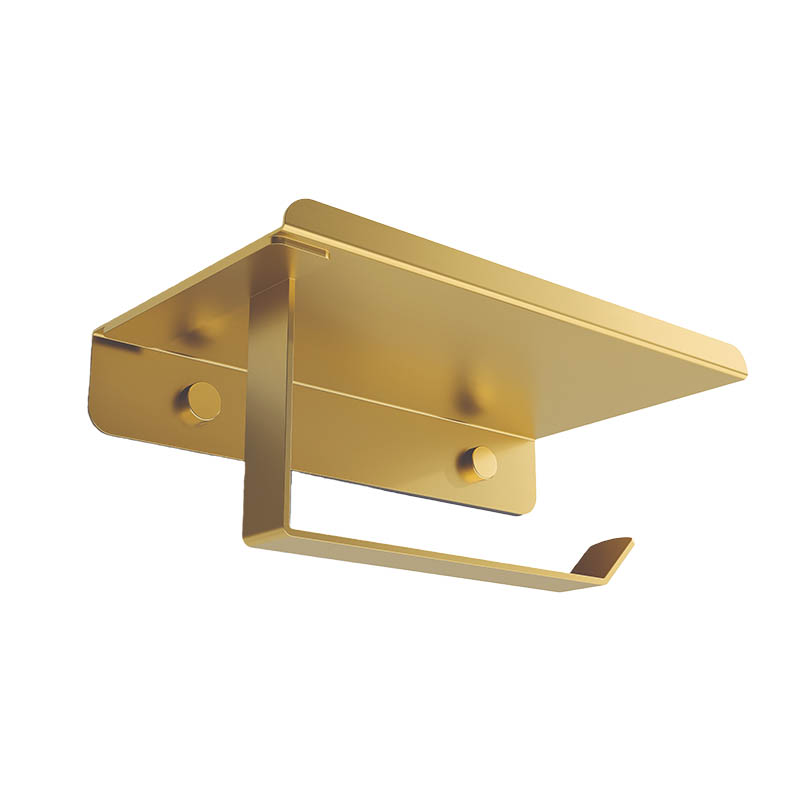Golden Color Paper Towel Holder For Bathroom