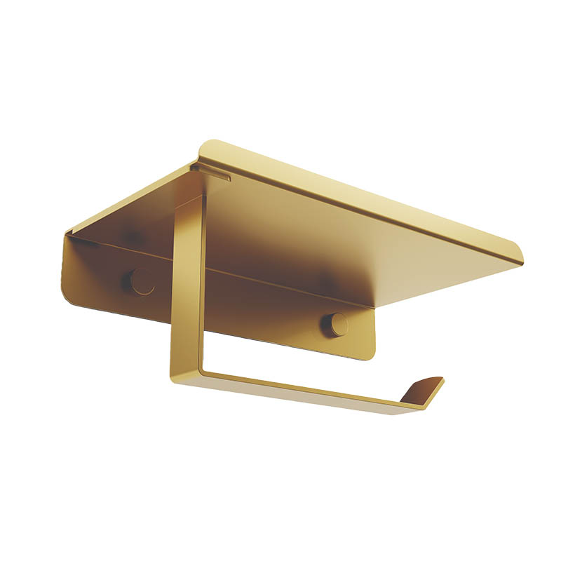 Golden Color Paper Towel Holder For Bathroom