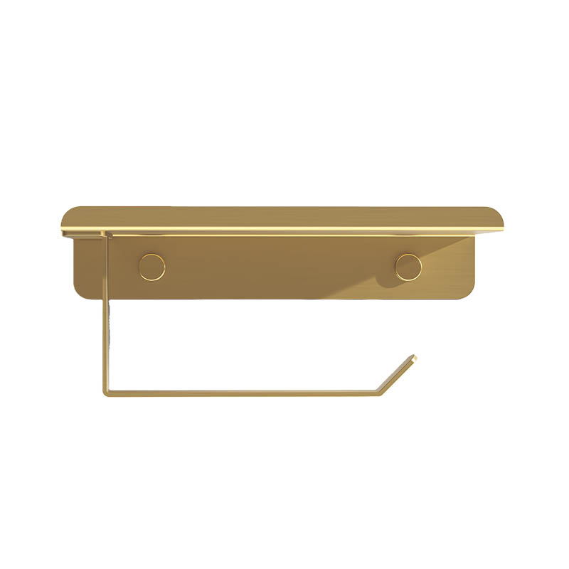 Golden Color Paper Towel Holder For Bathroom