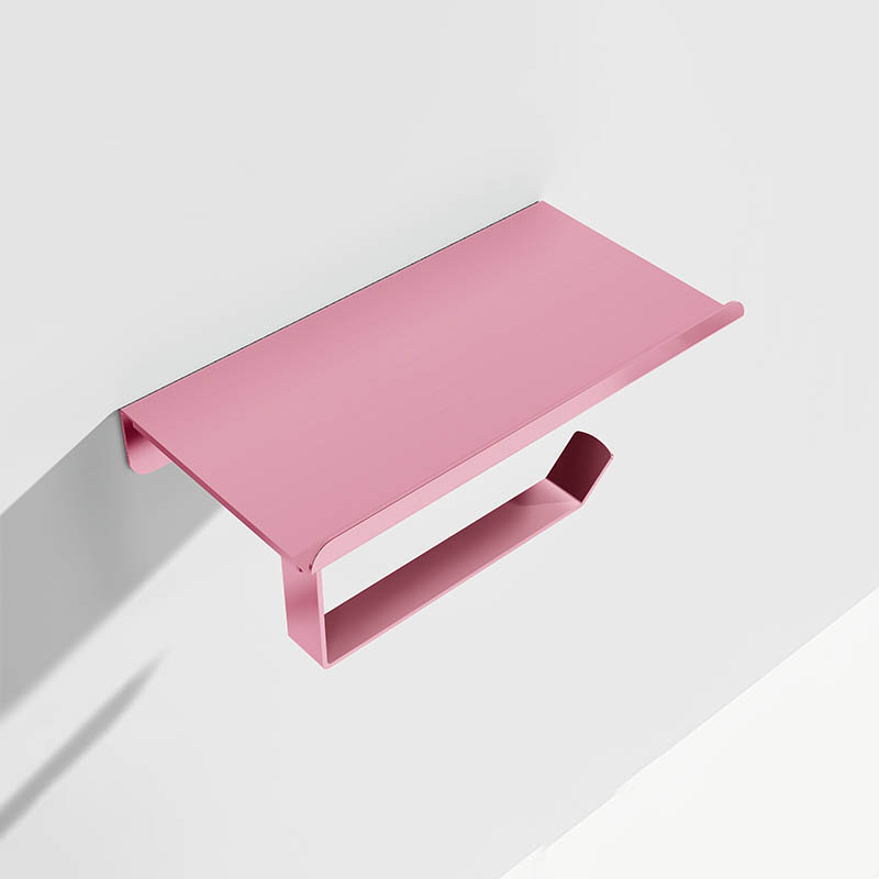 Tissue Paper Towel Holder Pink Color