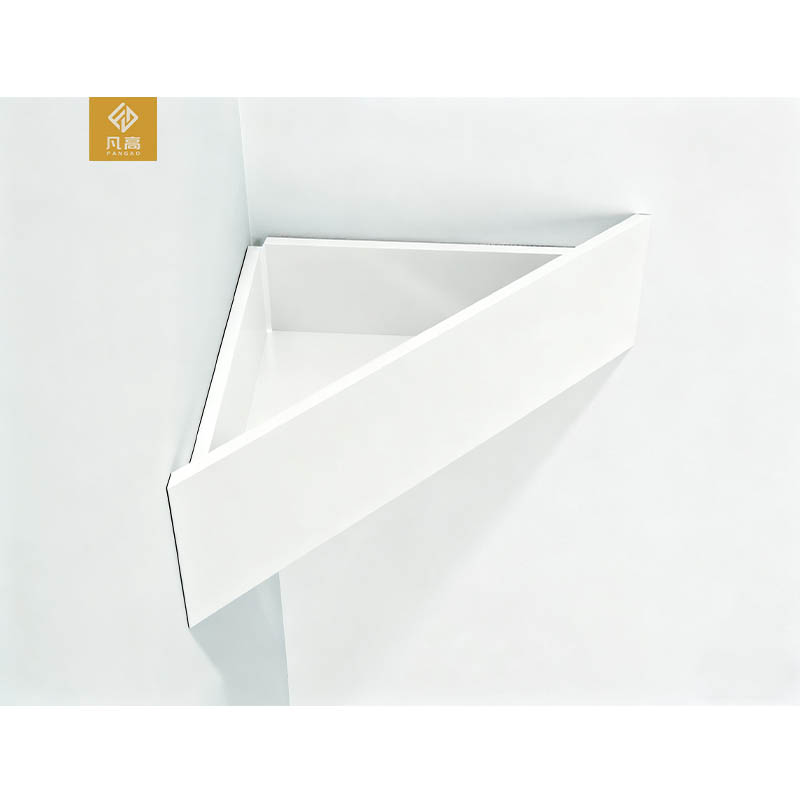 Bath Kichen Corner Shelves Shower Caddies White Color
