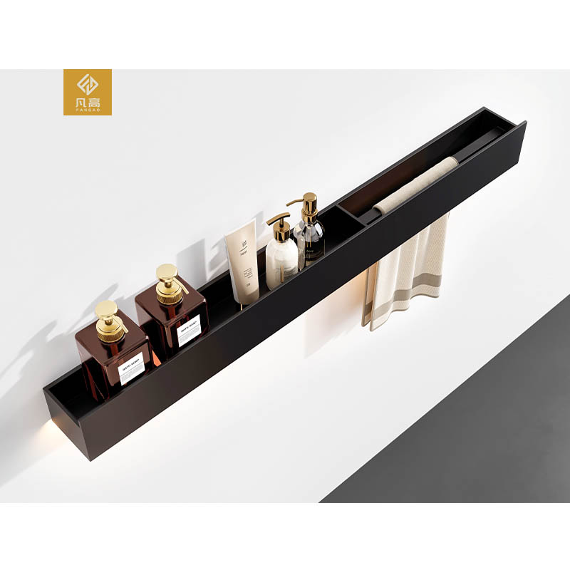 LED Light Bathroom Production Organization Storage Shelf Stailess-steel | Aluminum Alloy