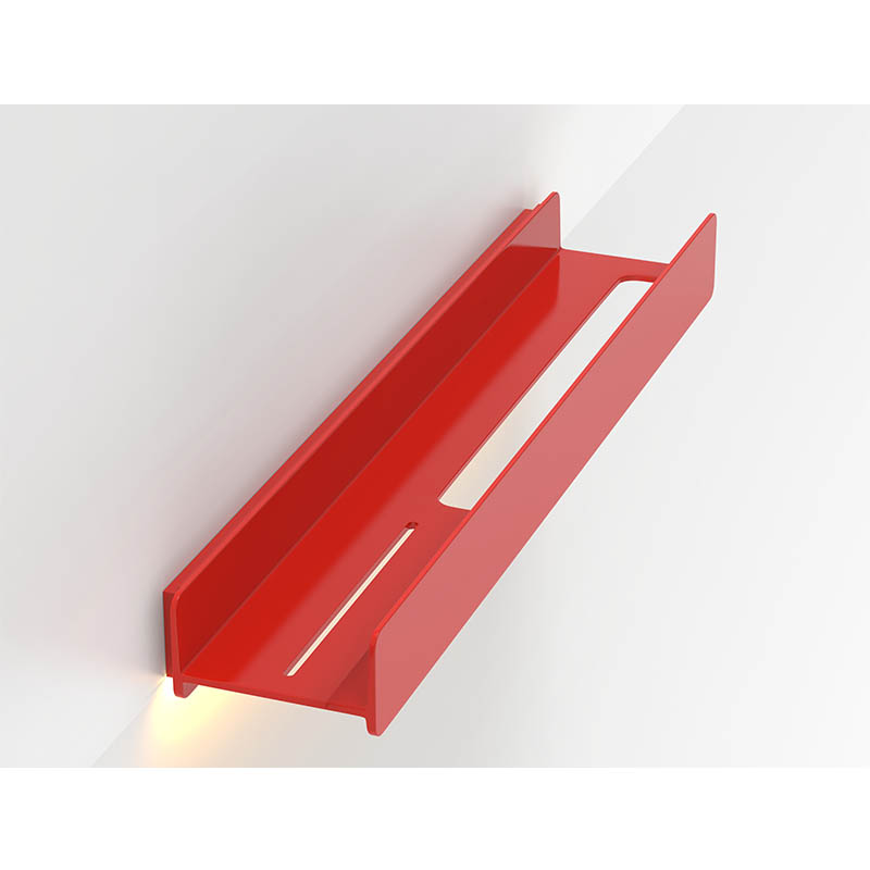 Wall Mounted Bath Kitchen Accessories Storage Shelf With LED Lights