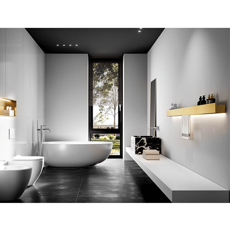 Bath & kitchen Organization Storage Long Shelf with LED Light