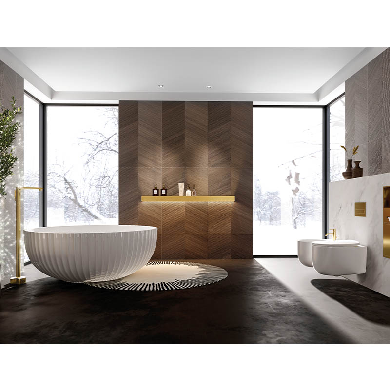 With LED Light Wall mounted Organization Storage Shelf for Bath & Kitchen